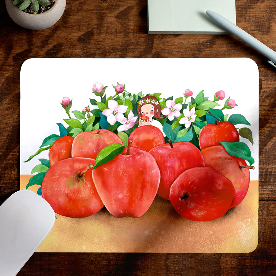 사과나무의 얼굴, 푸르나 마우스 패드 