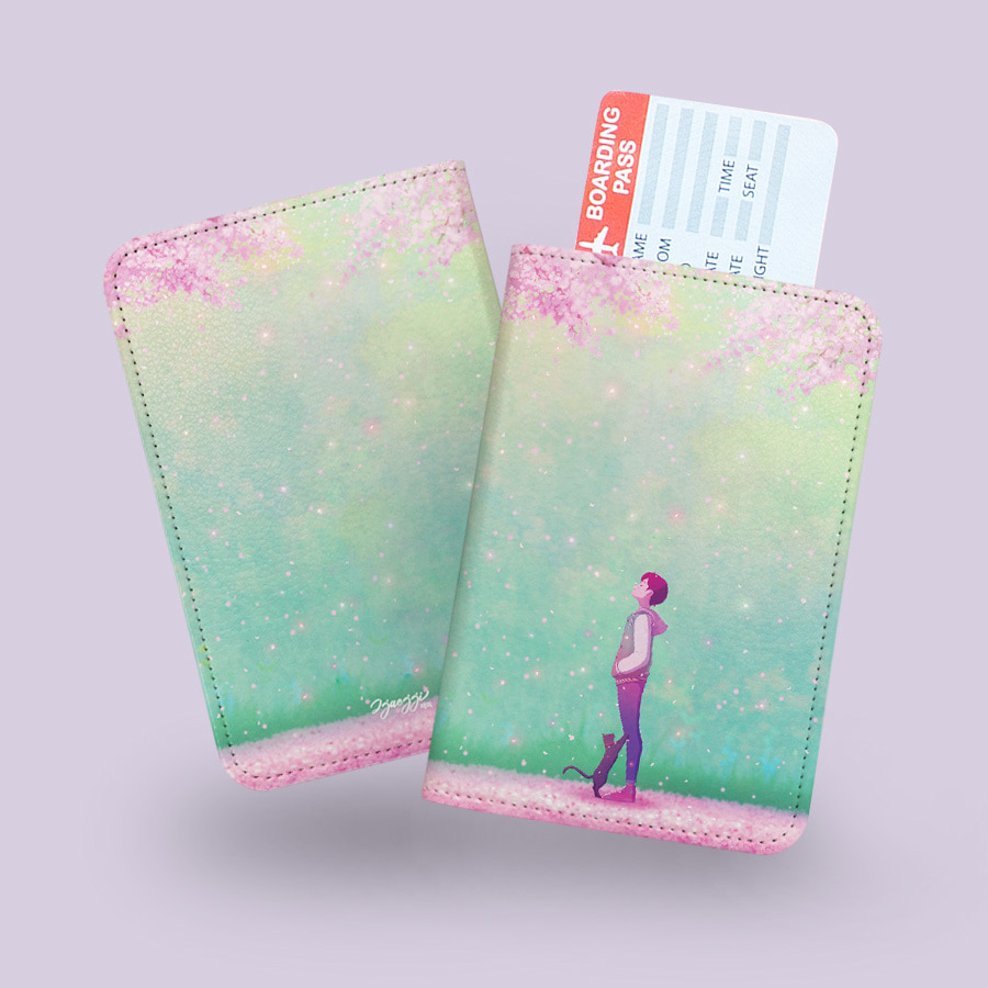 분홍눈, 째찌 여권 지갑 케이스 추천