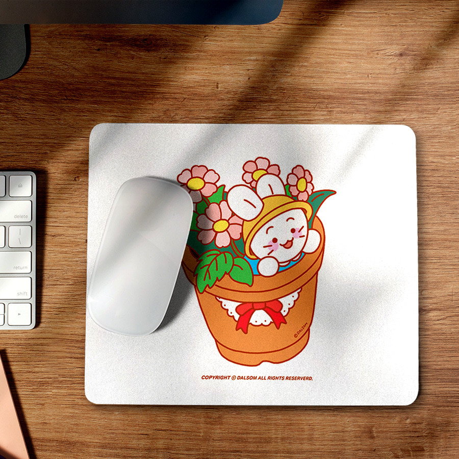 토토의 비밀화분, 달솜 마우스 패드 작품 디자인