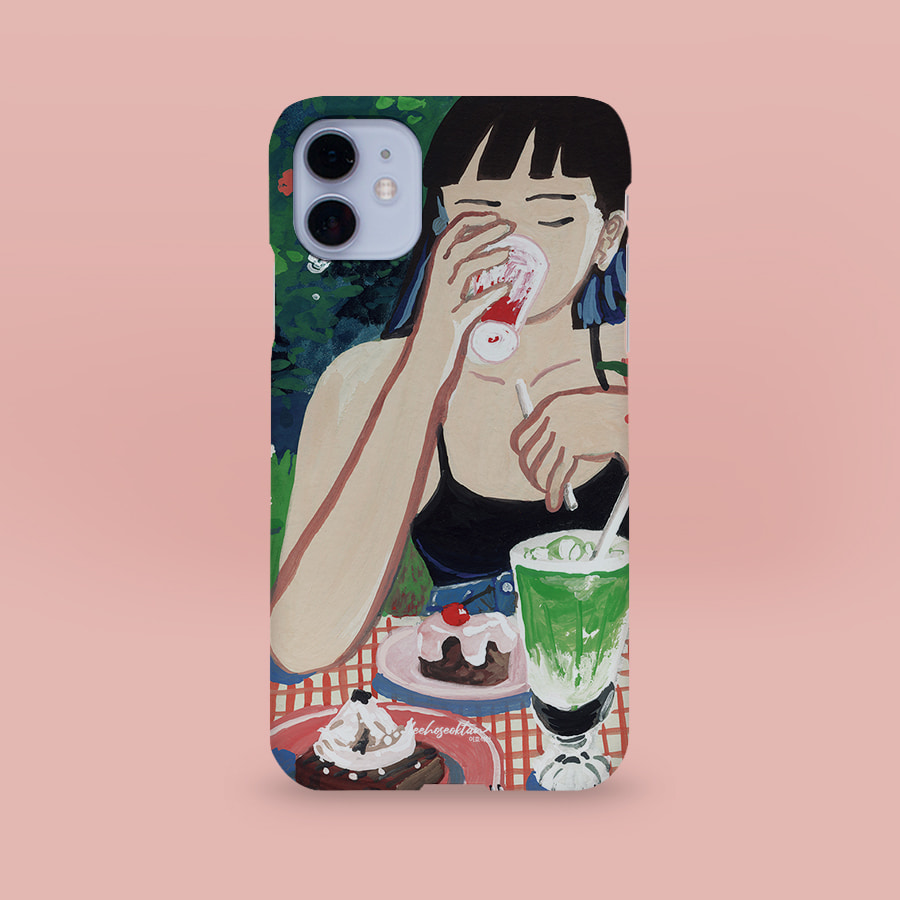 시원한에이드한잔, 이호석탄 폰케이스 디자인 슬림 젤리 범퍼 카드 아이폰 15 갤럭시 S24