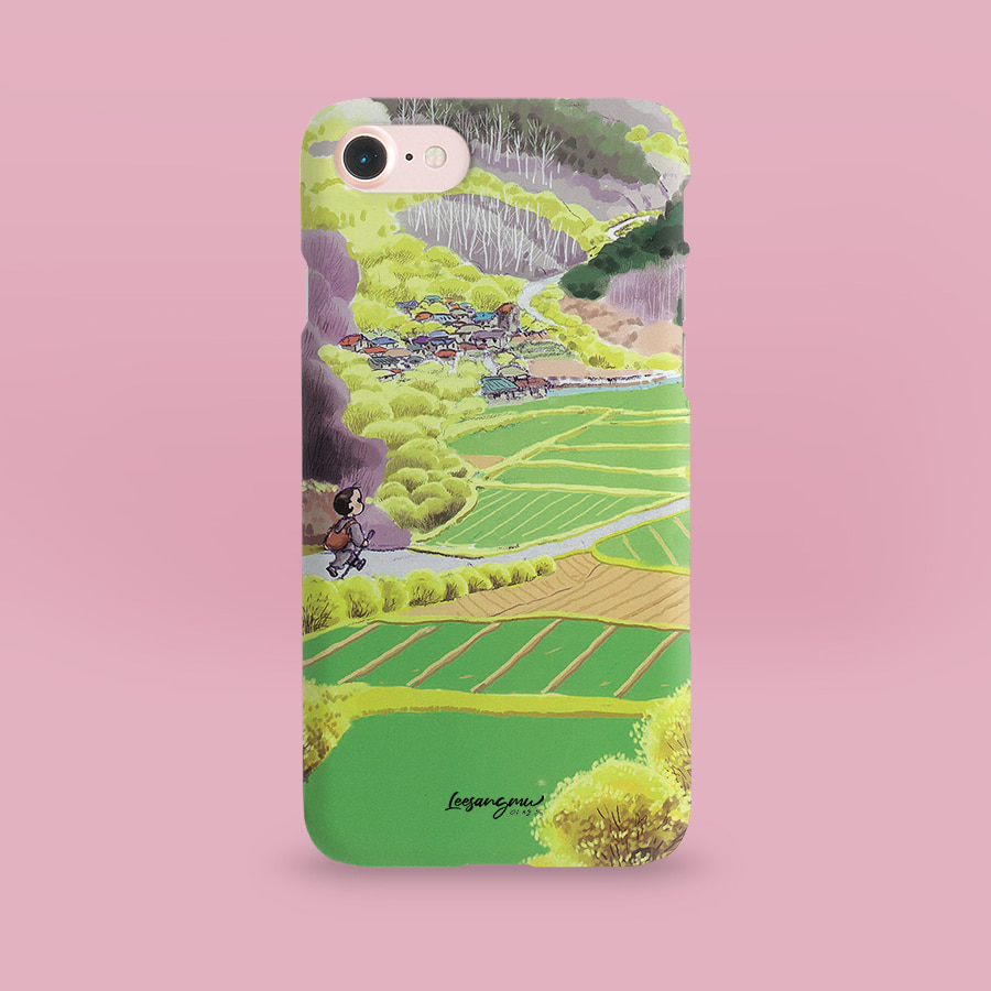 봄밭, 이상무 폰케이스 디자인 슬림 젤리 범퍼 카드 아이폰 15 갤럭시 S24