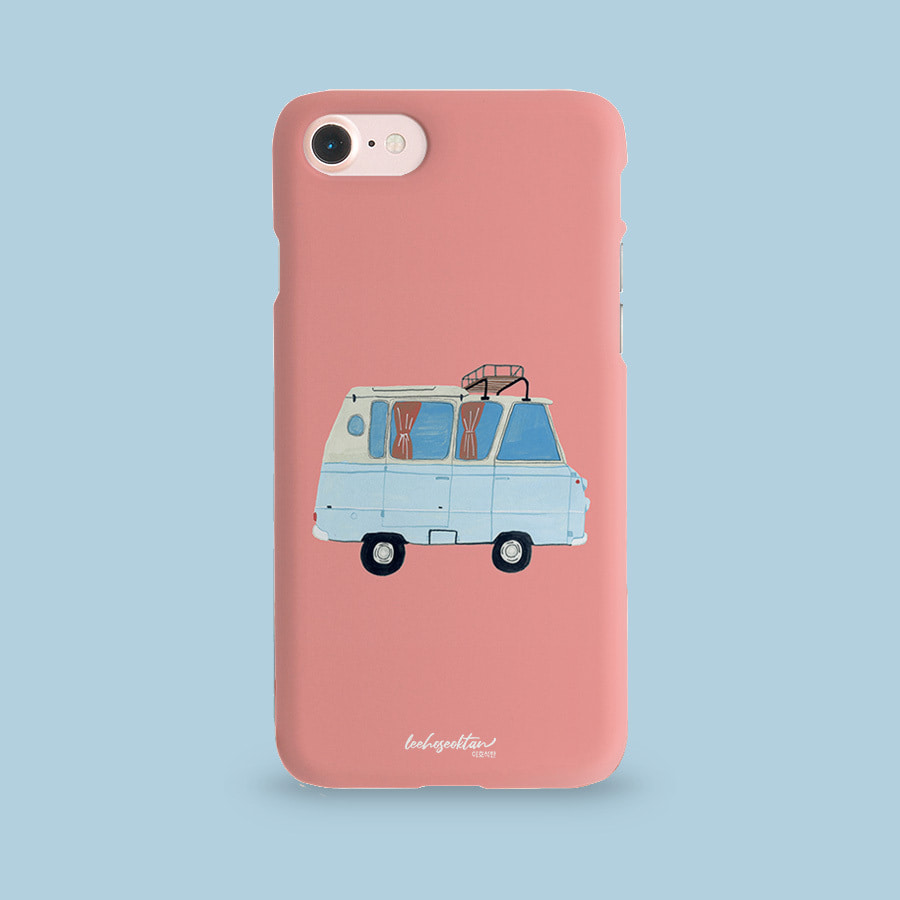 캠핑카, 이호석탄 폰케이스 디자인 슬림 젤리 범퍼 카드 아이폰 15 갤럭시 S24