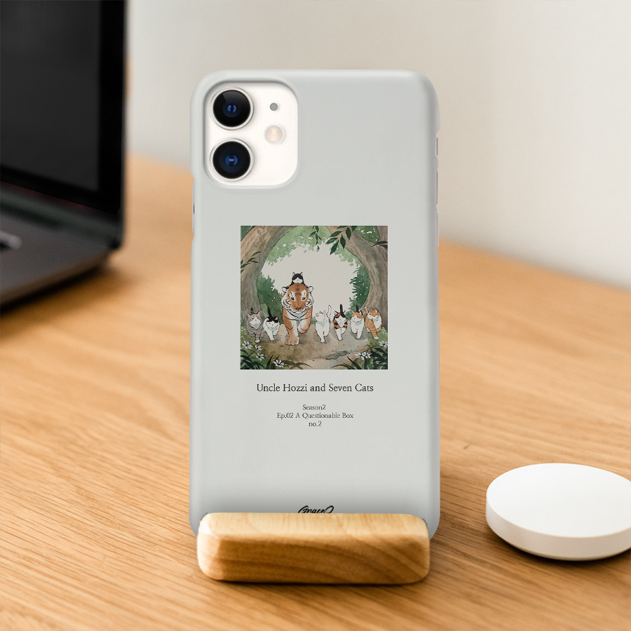 Ep22 의문의 선물상자, GraceJ 폰케이스 디자인 슬림 젤리 범퍼 카드 아이폰 15 갤럭시 S24
