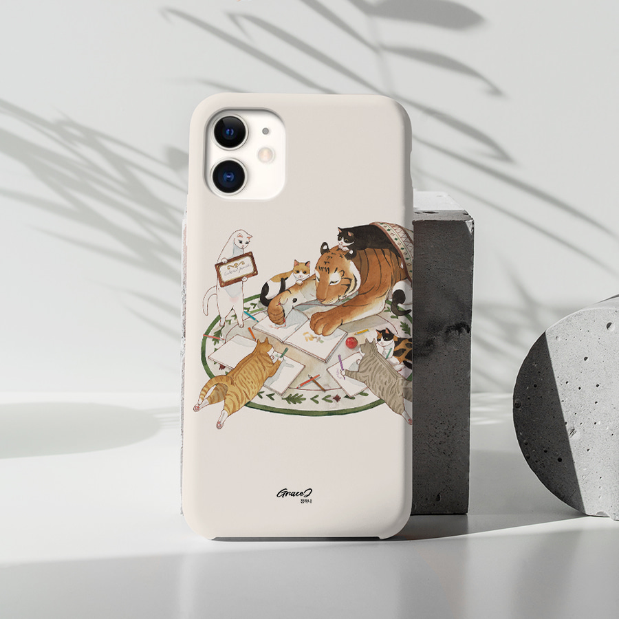 그림그리기, GraceJ 폰케이스 디자인 슬림 젤리 범퍼 카드 아이폰 15 갤럭시 S24