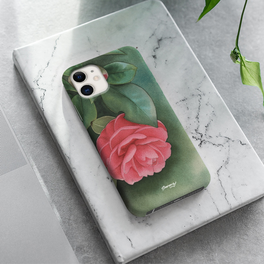 동백2, soomong 폰케이스 디자인 슬림 젤리 범퍼 카드 아이폰 15 갤럭시 S24