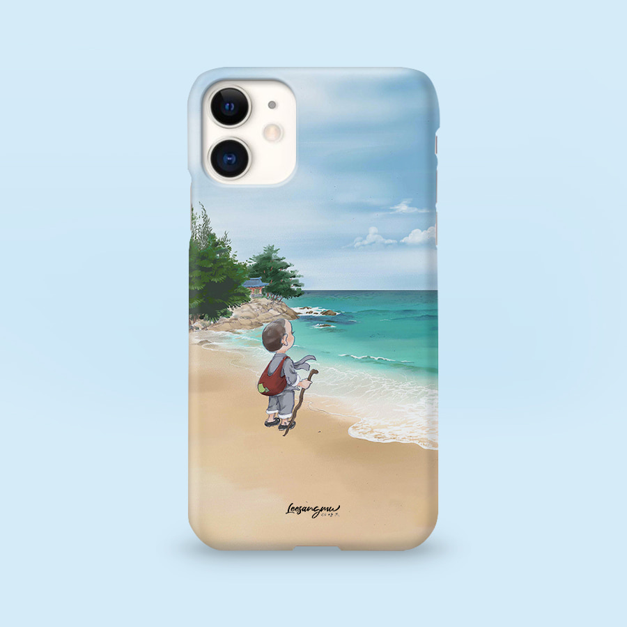 그리운바닷가, 이상무 폰케이스 디자인 슬림 젤리 범퍼 카드 아이폰 15 갤럭시 S23