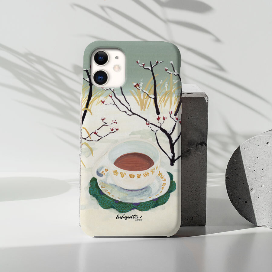 따뜻한차, 이호석탄 폰케이스 디자인 슬림 젤리 범퍼 카드 아이폰 15 갤럭시 S24