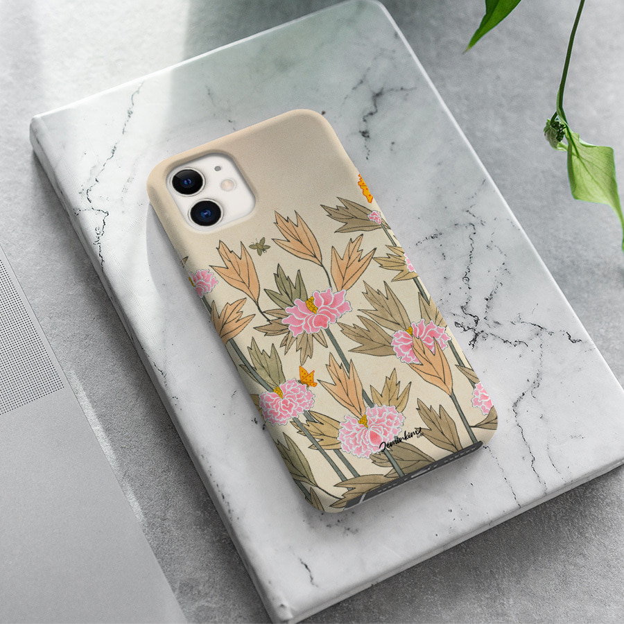꽃패턴2, 김제민 폰케이스 디자인 슬림 젤리 범퍼 카드 아이폰 15 갤럭시 S24