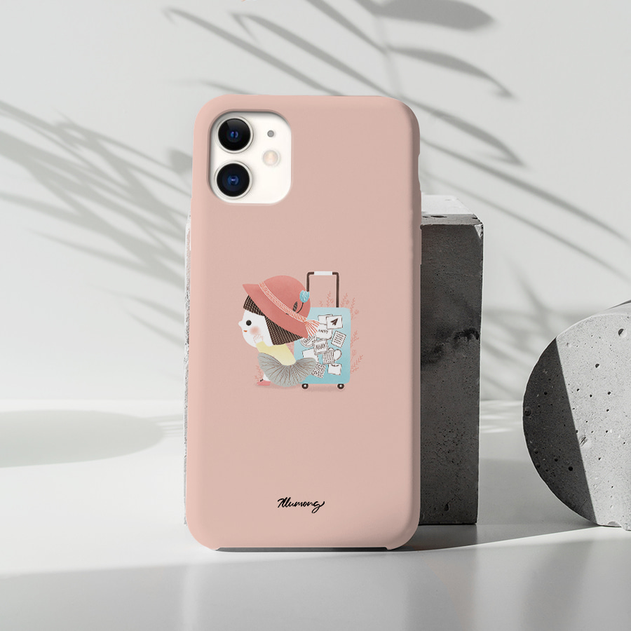 여행가고 싶다, 일루몽 폰케이스 디자인 슬림 젤리 범퍼 카드 아이폰 15 갤럭시 S24