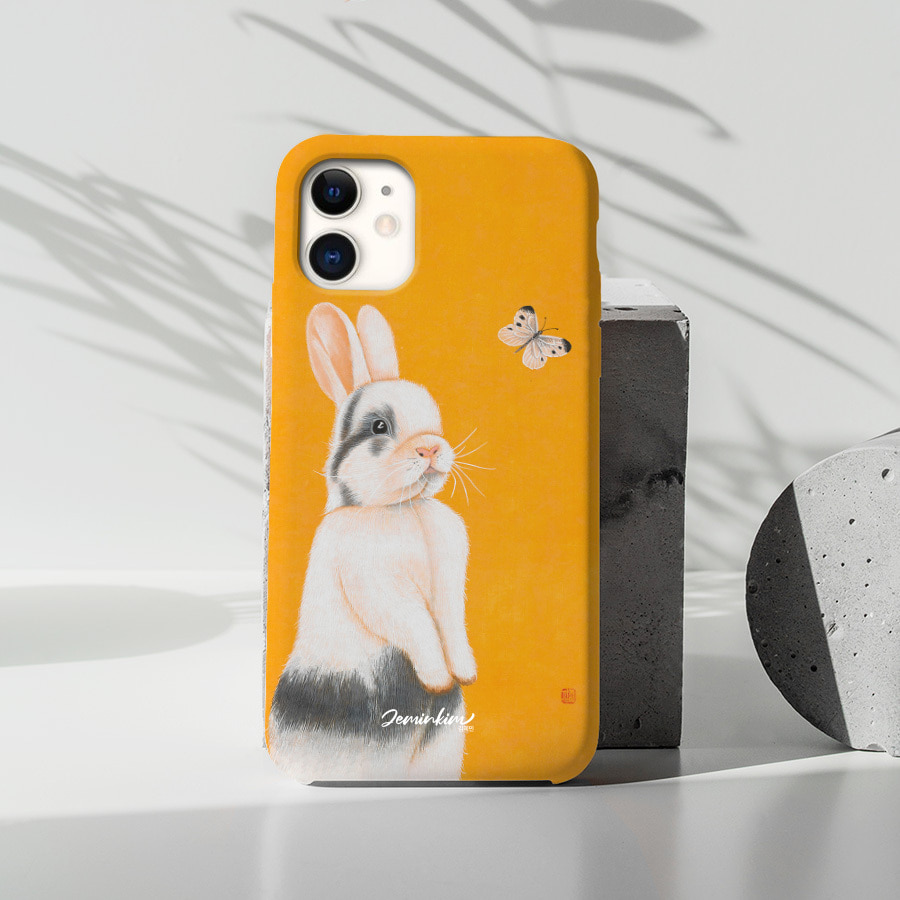 토끼의 꿈, 김제민 폰케이스 디자인 슬림 젤리 범퍼 카드 아이폰 15 갤럭시 S24