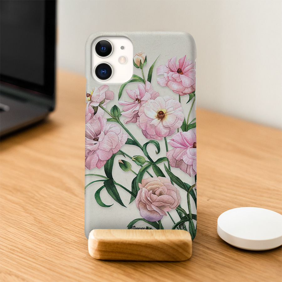 버터플라이, soomong 폰케이스 디자인 슬림 젤리 범퍼 카드 아이폰 15 갤럭시 S24