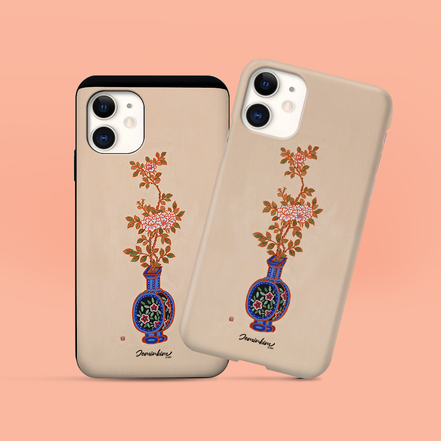 계절의 향기 찔레꽃, 김제민 폰케이스 디자인 슬림 젤리 범퍼 카드 아이폰 15 갤럭시 S24