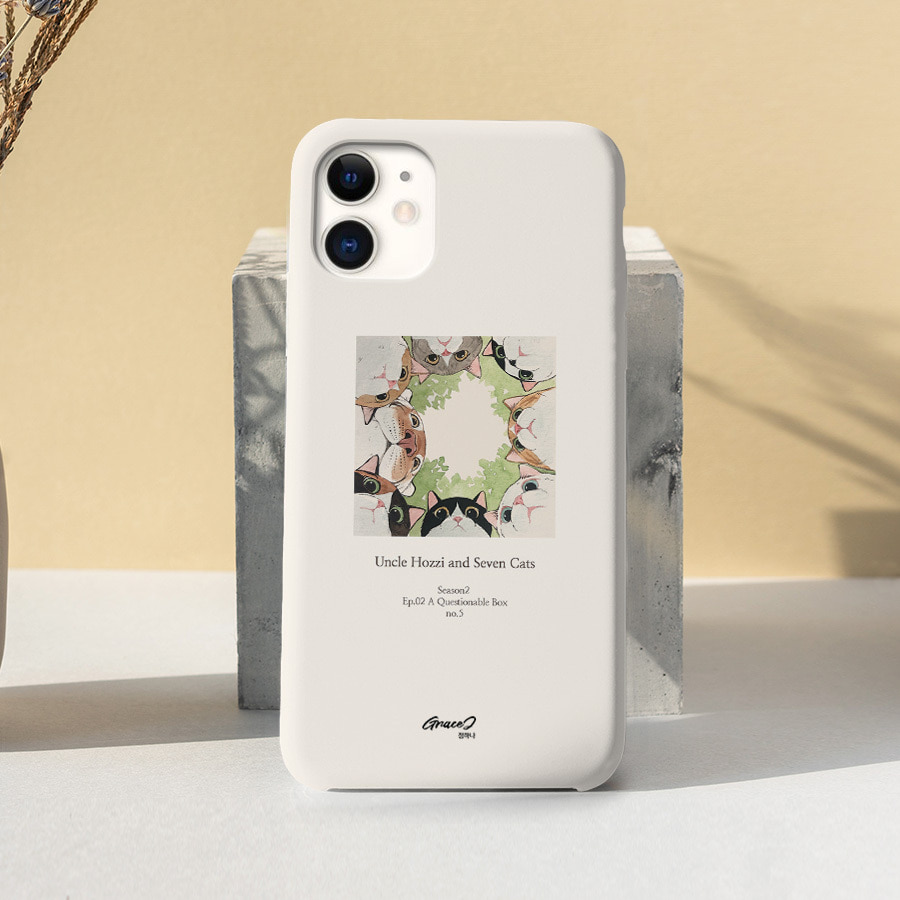Ep25 의문의 선물상자, GraceJ 폰케이스 디자인 슬림 젤리 범퍼 카드 아이폰 15 갤럭시 S24