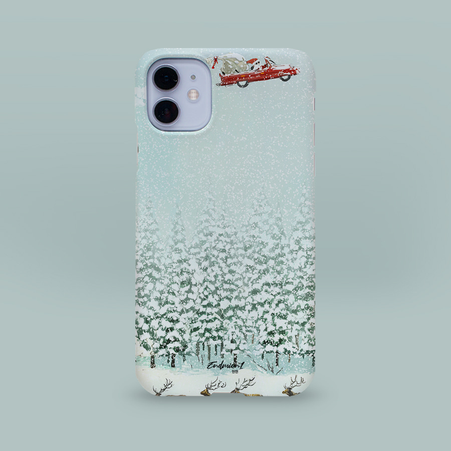 happy winter, 현현 폰케이스 디자인 슬림 젤리 범퍼 카드 아이폰 15 갤럭시 S24