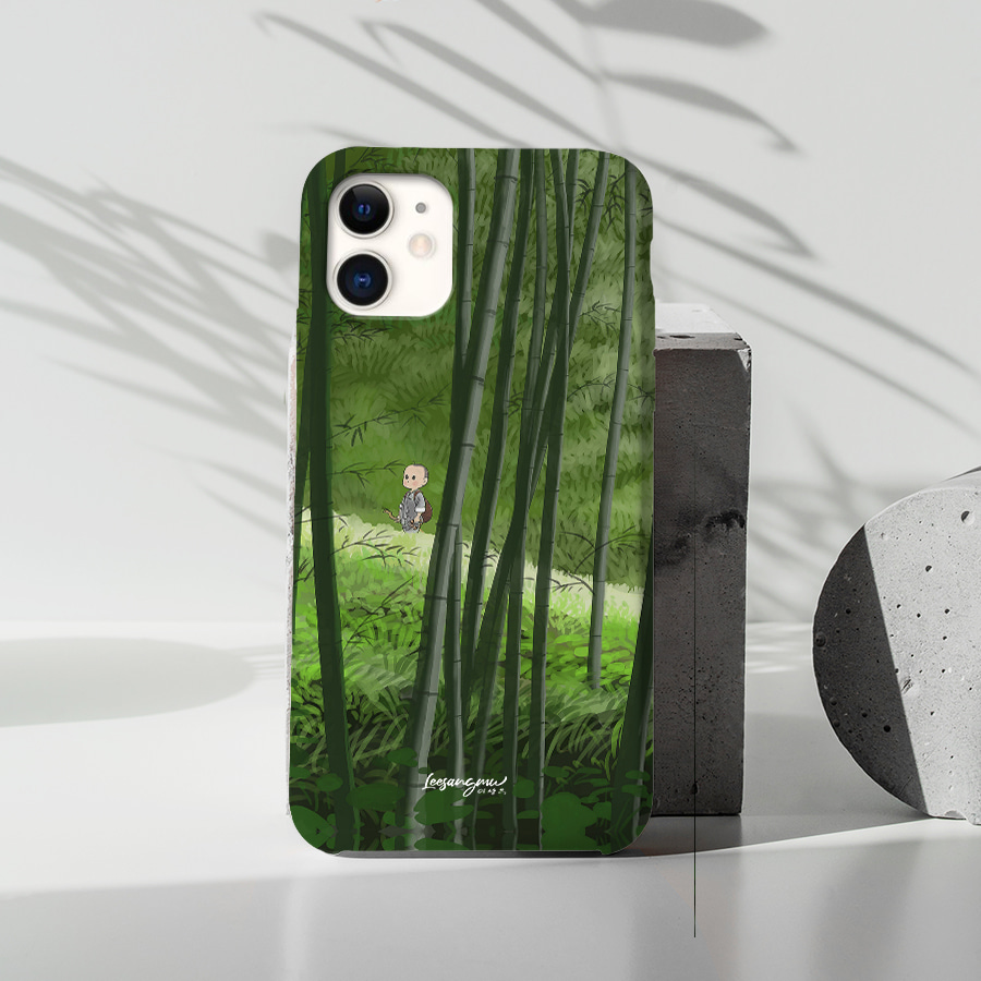 대나무 숲, 이상무 폰케이스 디자인 슬림 젤리 범퍼 카드 아이폰 15 갤럭시 S23