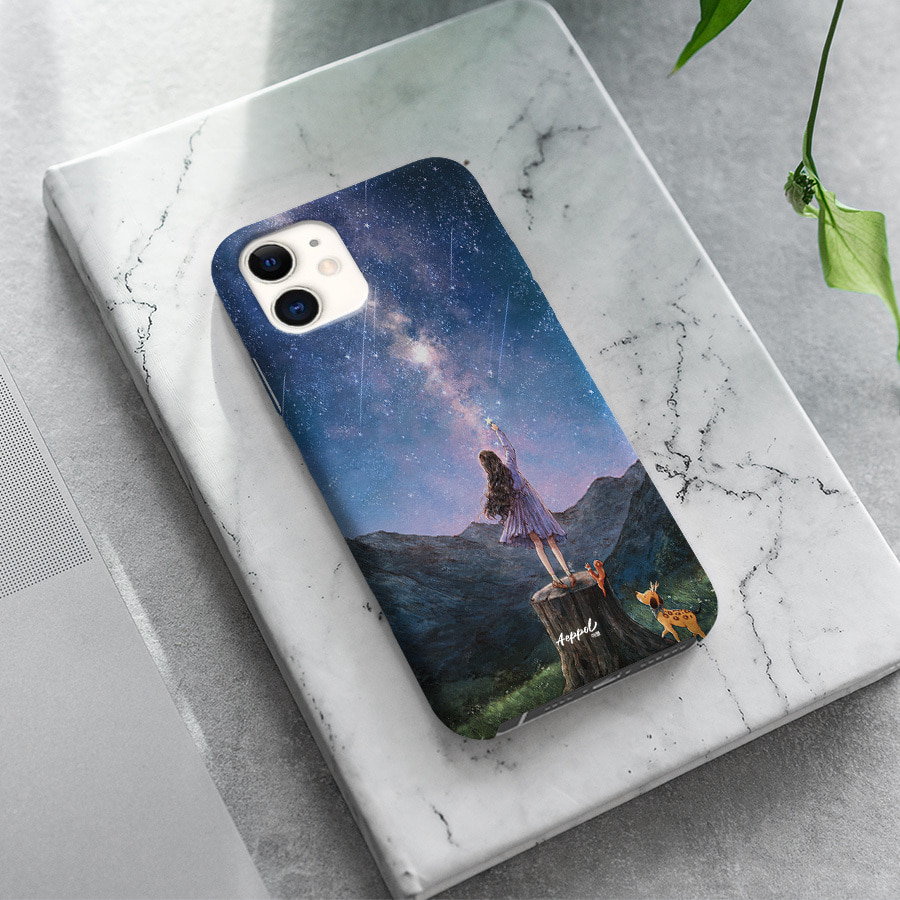 별의 비, 애뽈 폰케이스 디자인 슬림 젤리 범퍼 카드 아이폰 15 갤럭시 S24
