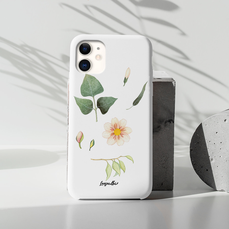 봄봄, 이슬비 폰케이스 디자인 슬림 젤리 범퍼 아이폰 15 갤럭시 S24