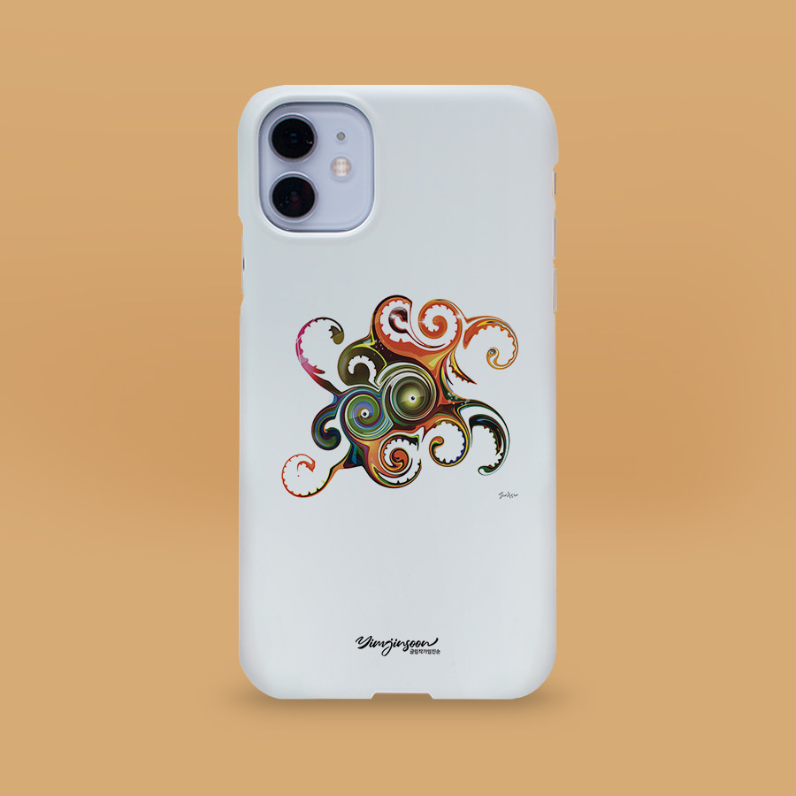 Alpha Octopus, 글림작가 임진순 폰케이스 디자인 슬림 젤리 범퍼 카드 아이폰 15 갤럭시 S24