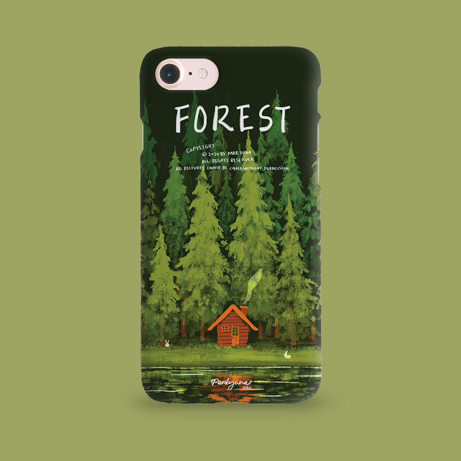 forest 박유나 폰케이스 디자인 슬림 젤리 범퍼 카드 아이폰 15 갤럭시 S24