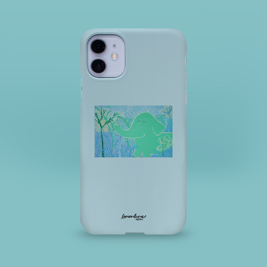 바다산책, 레몬루나 폰케이스 디자인 슬림 젤리 범퍼 카드 아이폰 15 갤럭시 S24