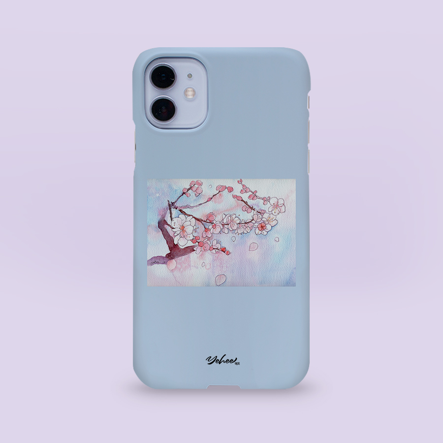 매화, 예희 폰케이스 디자인 슬림 젤리 범퍼 카드 아이폰 15 갤럭시 S24