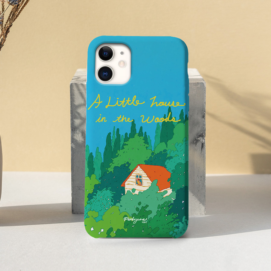 숲속의 작은집, 박유나 폰케이스 디자인 슬림 젤리 범퍼 아이폰 15 갤럭시 S24