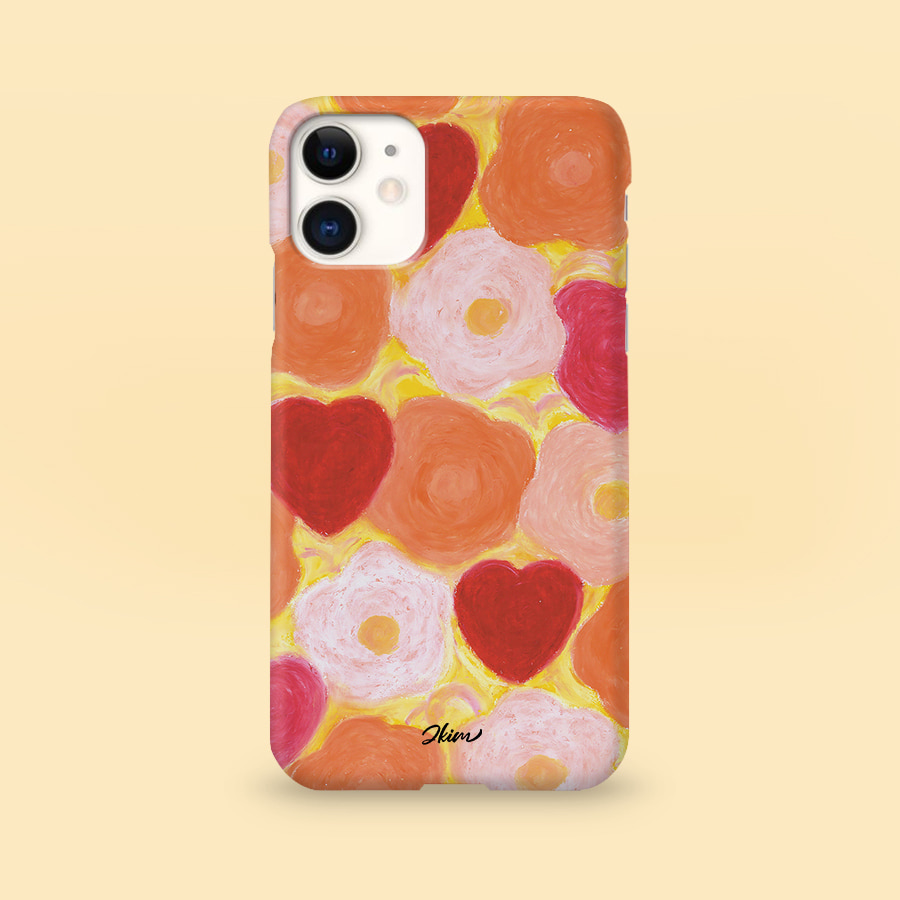 Love Bloossom Autumn Blossom 2, 제이킴 폰케이스 디자인 슬림 젤리 범퍼 카드 아이폰 15 갤럭시 S24