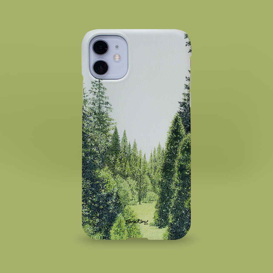 숲, 김소라 폰케이스 디자인 슬림 젤리 범퍼 아이폰 15 갤럭시 S24