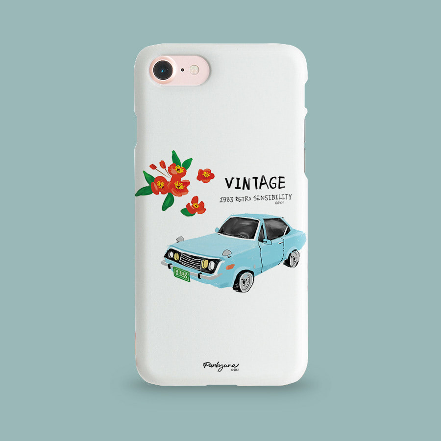 빈티지, 박유나 폰케이스 디자인 슬림 젤리 범퍼 카드 아이폰 15 갤럭시 S24