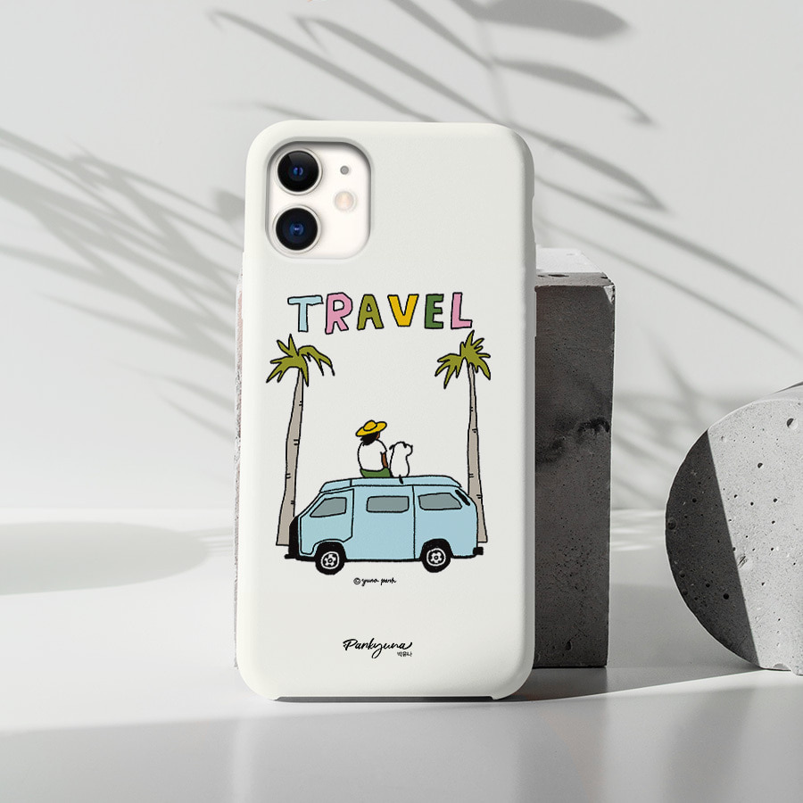 travel, 박유나 폰케이스 디자인 슬림 젤리 범퍼 아이폰 15 갤럭시 S24
