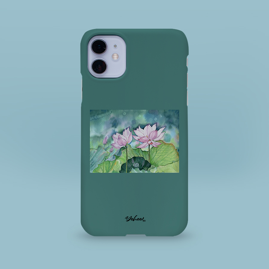 연꽃, 예희 폰케이스 디자인 슬림 젤리 범퍼 카드 아이폰 15 갤럭시 S24