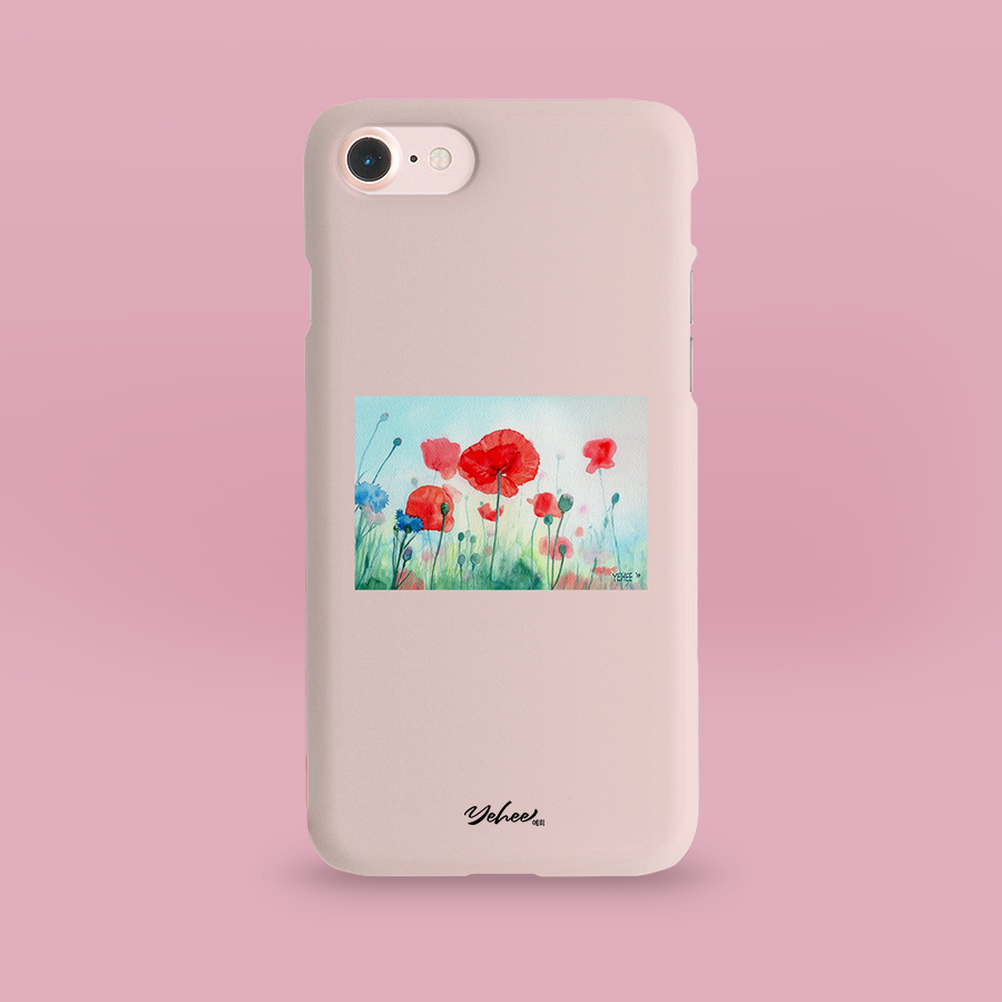양귀비, 예희 폰케이스 디자인 슬림 젤리 범퍼 카드 아이폰 15 갤럭시 S24