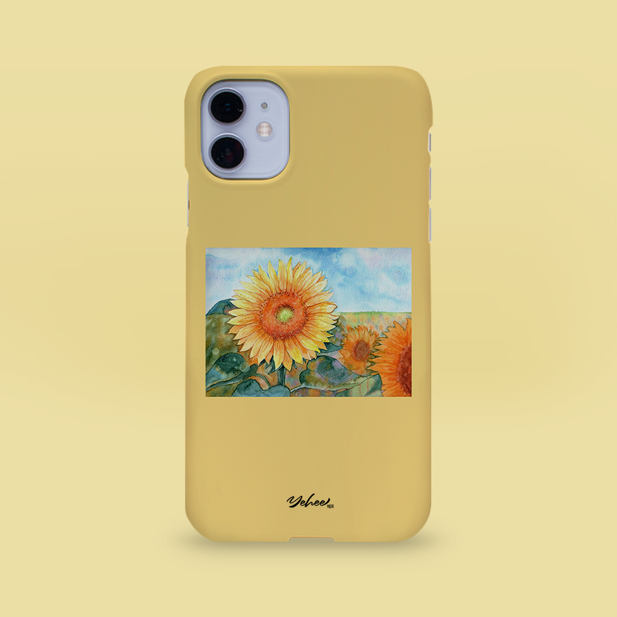 해바라기 2, 예희 폰케이스 디자인 슬림 젤리 범퍼 카드 아이폰 15 갤럭시 S24