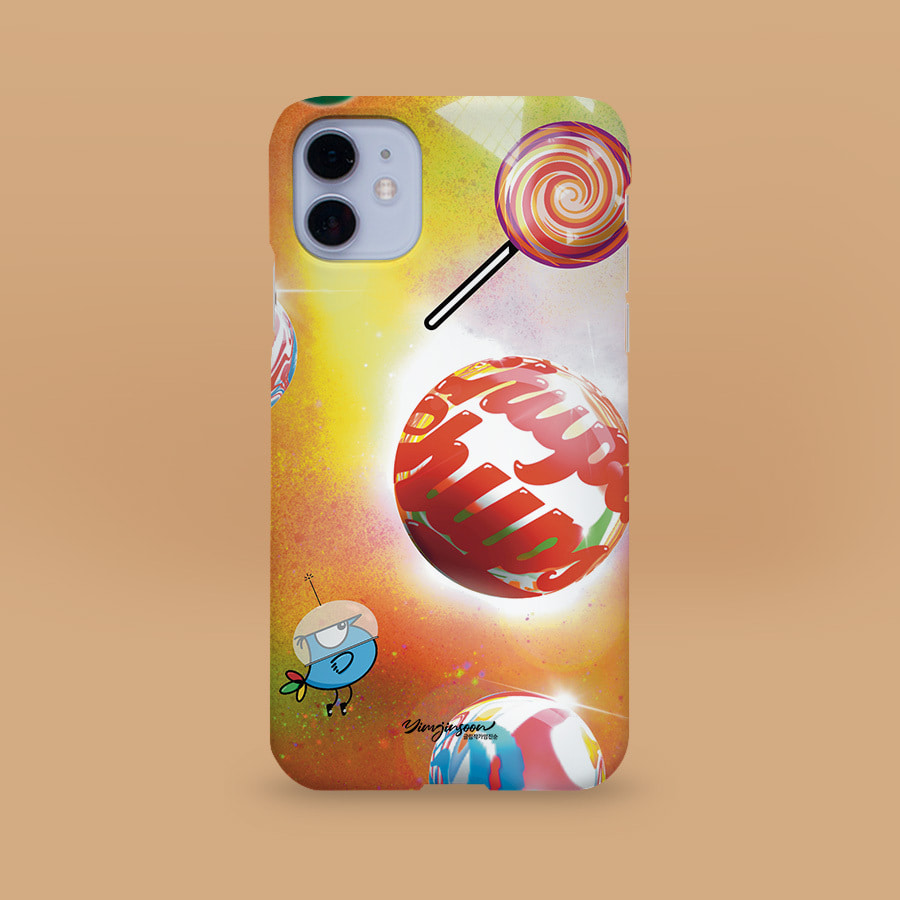 Lollipop Candy, 글림작가임진순 폰케이스 디자인 슬림 젤리 범퍼 카드 아이폰 15 갤럭시 S24