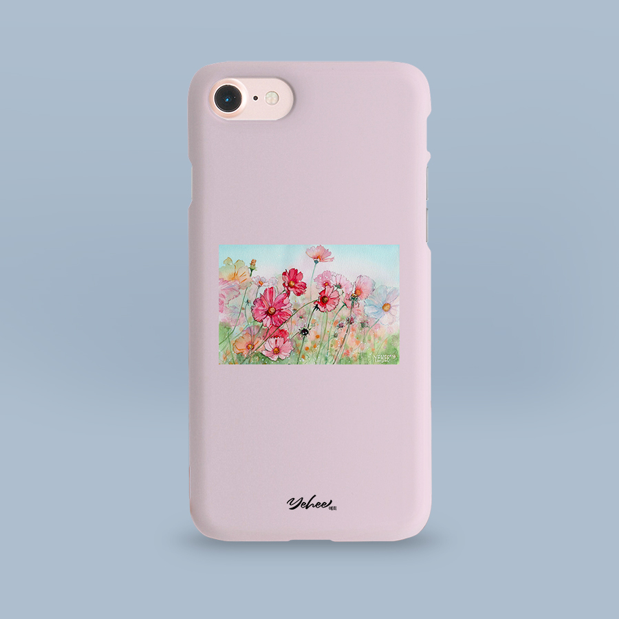 가을, 코스모스, 예희 폰케이스 디자인 슬림 젤리 범퍼 카드 아이폰 15 갤럭시 S24
