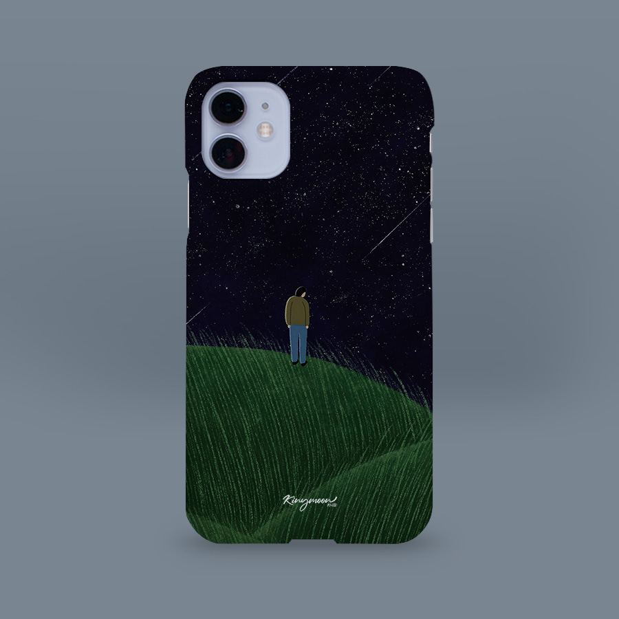 별이 빛나는 밤, 키니문 폰케이스 디자인 슬림 젤리 범퍼 카드 아이폰 15 갤럭시 S24