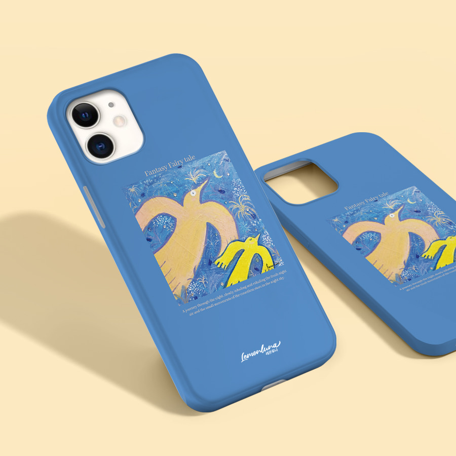 환상동화, 레몬루나 폰케이스 디자인 슬림 젤리 범퍼 카드 아이폰 15 갤럭시 S24