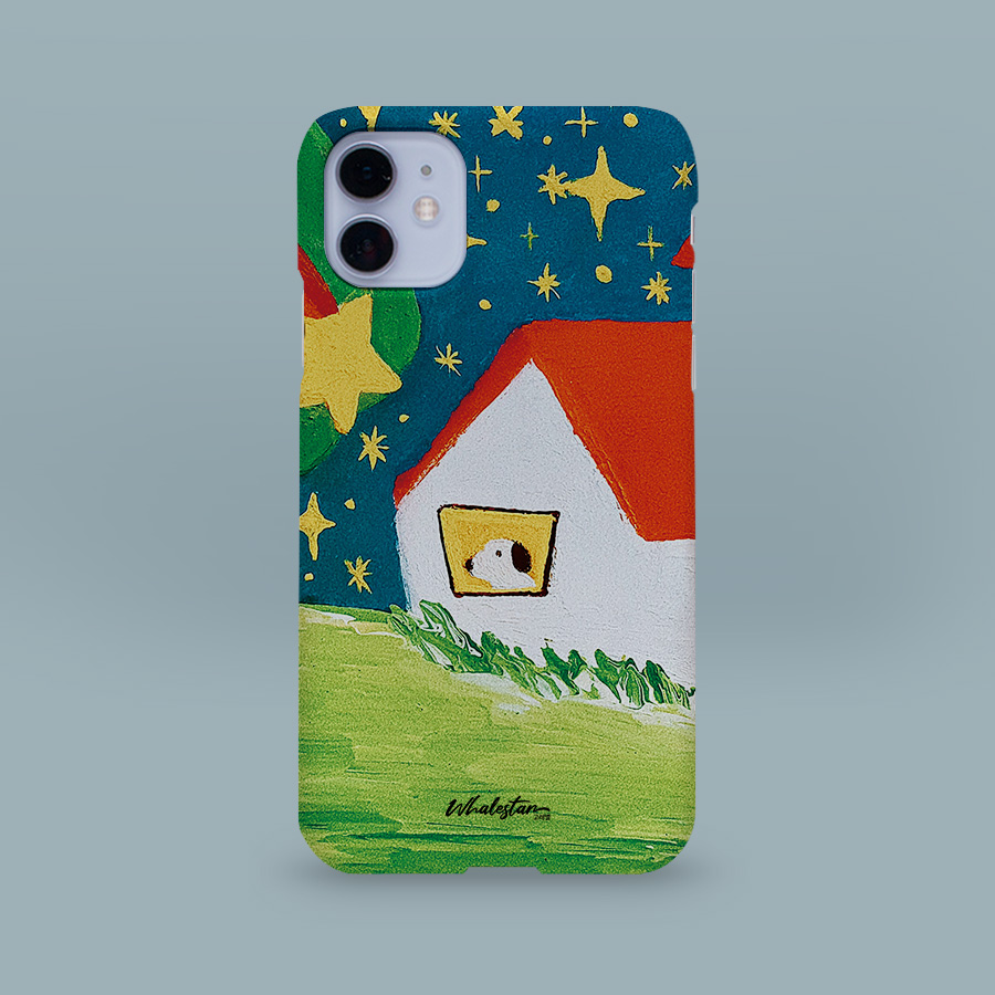 Home Sweet Home, 고래별 폰케이스 디자인 슬림 젤리 범퍼 카드 아이폰 15 갤럭시 S24