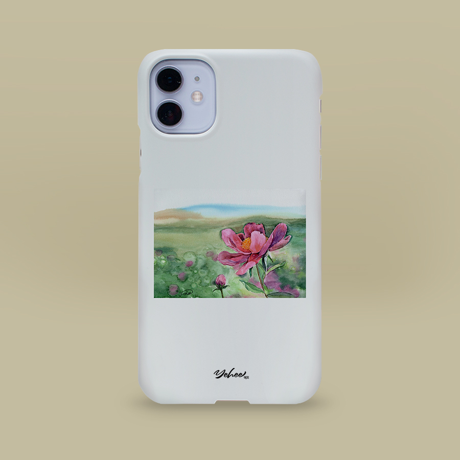 작약, 예희 폰케이스 디자인 슬림 젤리 범퍼 카드 아이폰 15 갤럭시 S24