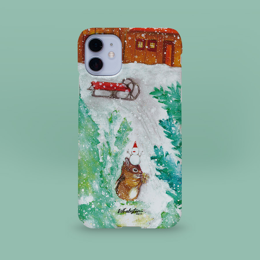 산타 다람쥐, 고래별 폰케이스 디자인 슬림 젤리 범퍼 카드 아이폰 15 갤럭시 S24