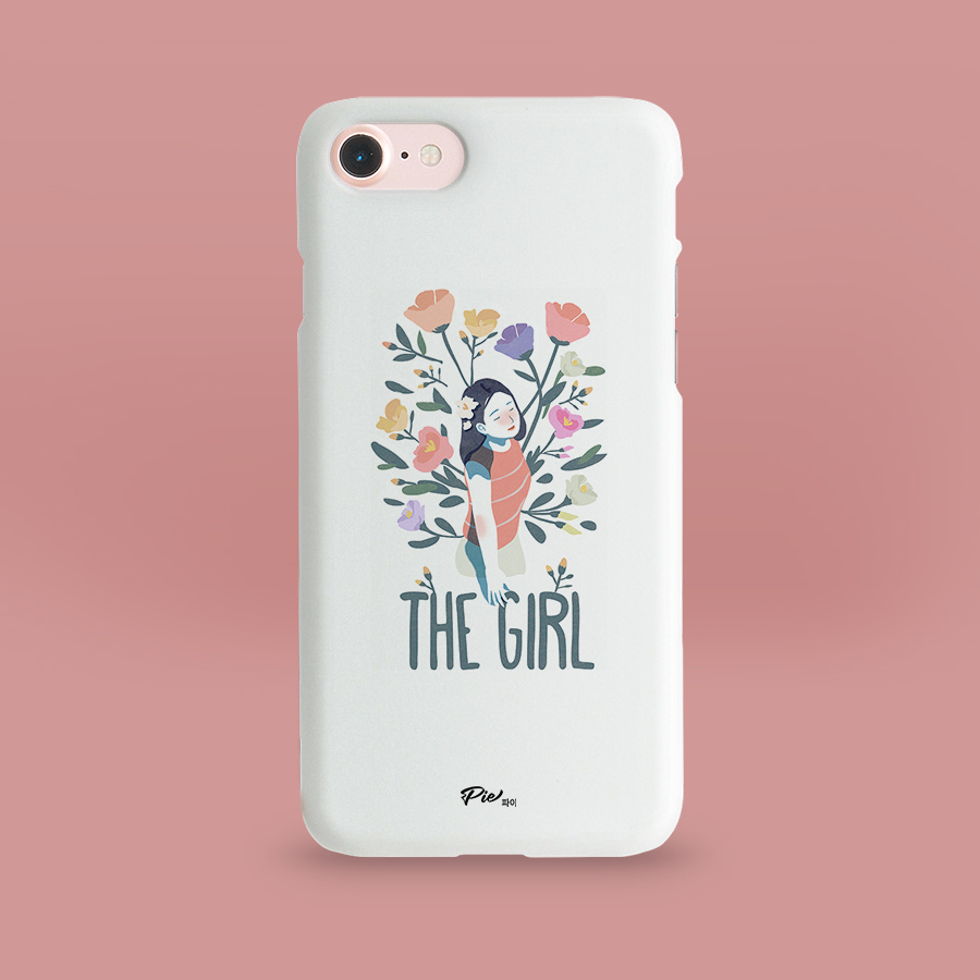 The Girl, 파이 작가 폰케이스 아이폰 15 갤럭시 S24 플립 폴드